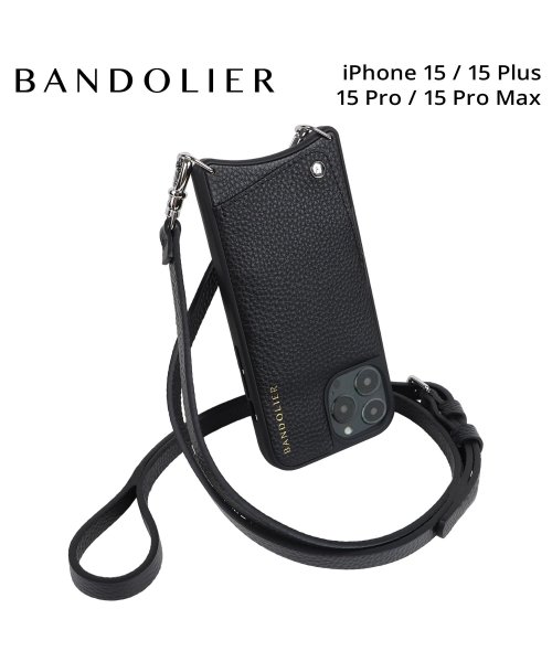 BANDOLIER バンドリヤー iPhone15 15Pro iPhone 15 Pro Max iPhone 15 Plus スマホケース スマホショルダ