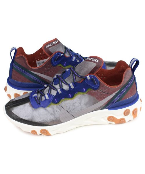 NIKE REACT ELEMENT 87 ナイキ リアクト エレメント 87 スニーカー メンズ グレー AQ1090－200