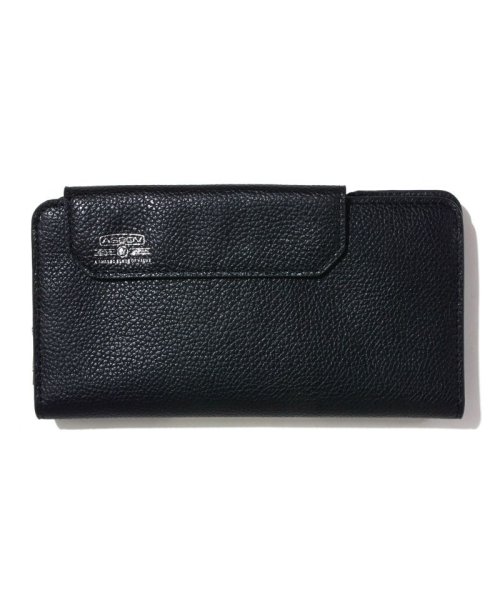 AS2OV / アッソブ MOBILE (SHRINK) LONG WALLET－BLACK