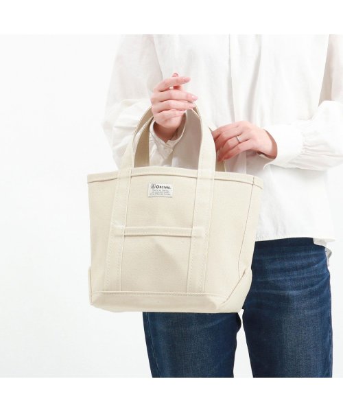 オーシバル ORCIVAL トートバッグ キャンバス 小さめ HANPU TOTE BAG SMALL ミニトート オーチバル 日本製 RC－7060HVC