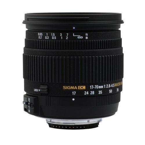 シグマ 17-70mm F2.8-4.5 DC MACRO HSM ニコン用【中古品】