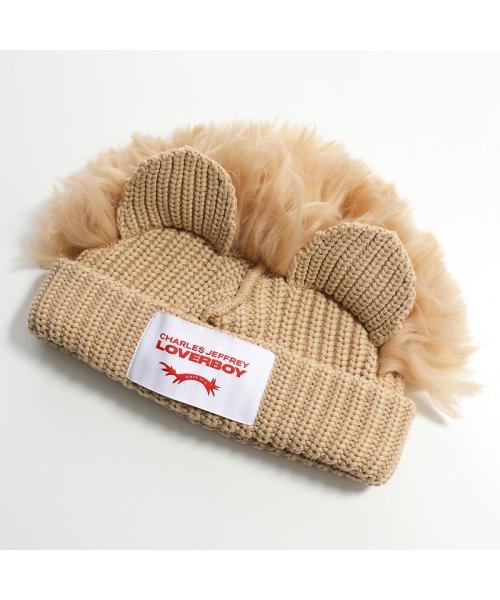 CHARLES JEFFREY LOVERBOY ニット帽 CHUNKY LION BEANIE