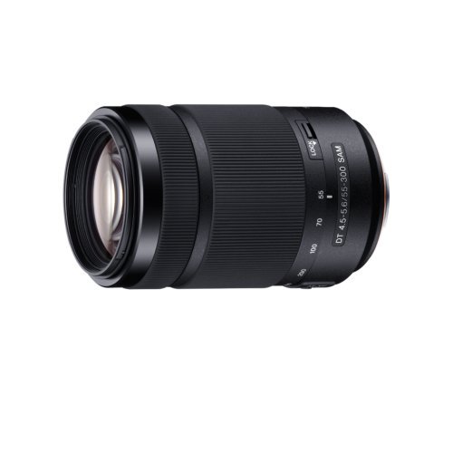 ソニー SONY 望遠ズームレンズ DT 55-300mm F4.5-5.6 SAM APS-Cフォーマット専用【中古品】