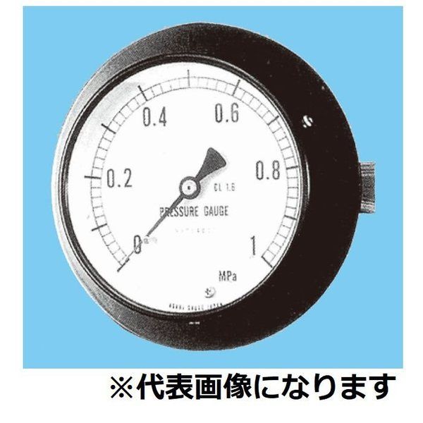 旭計器工業 ブルドン管圧力計 D形 【101ーD350X0.25MPA】 101-D350X0.25MPA 1個（直送品）