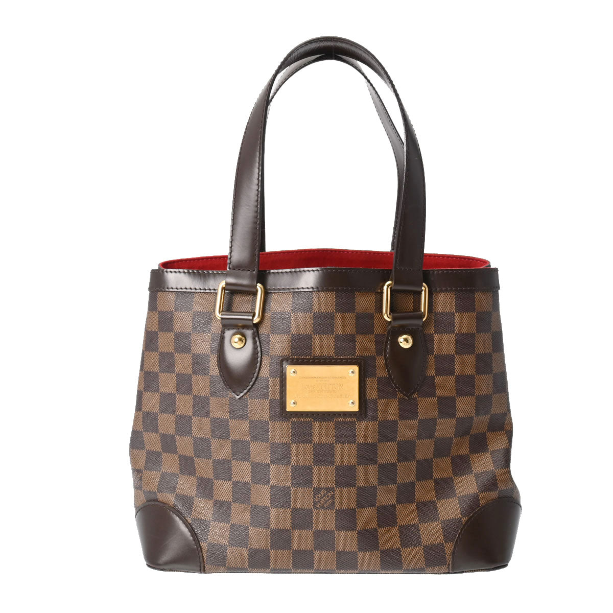 LOUIS VUITTON ルイヴィトン ダミエ ハムステッド PM ブラウン N51205 レディース ダミエキャンバス ハンドバッグ ABランク 中古 