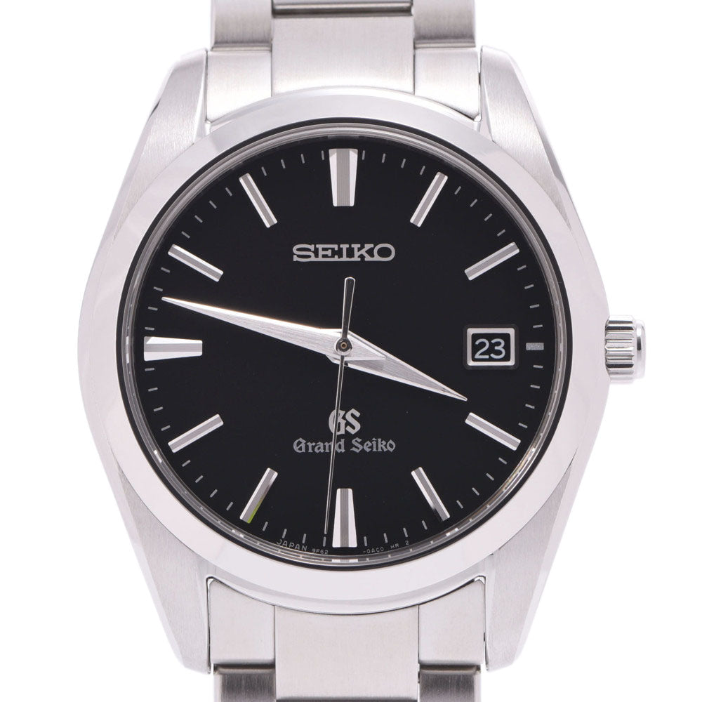 SEIKO セイコー グランドセイコー SBGX061 メンズ SS 腕時計 クオーツ 黒文字盤 Aランク 中古 