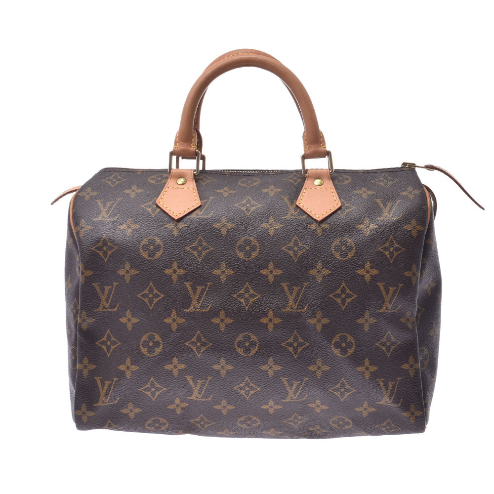 LOUIS VUITTON ルイヴィトンスピーディ30  モノグラム ブラウン レディース モノグラムキャンバス ハンドバッグ M41526  中古