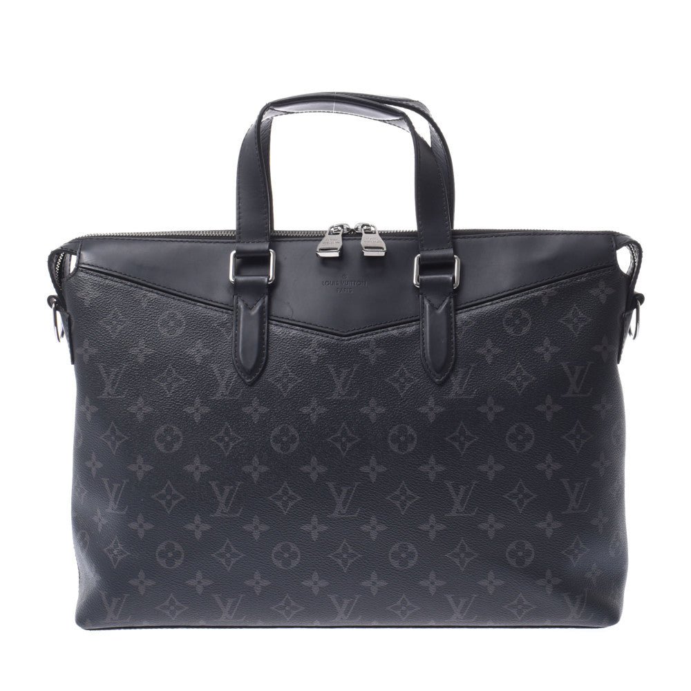 LOUIS VUITTON ルイヴィトン モノグラム エクリプス エクスプローラー 2WAY 黒 M40566 メンズ モノグラムエクリプスキャンバス ビジネスバッグ Bランク 中古 