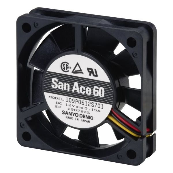 山洋電気 ファンモータ|SanAce DCファン 109E5712H502 1個（直送品）