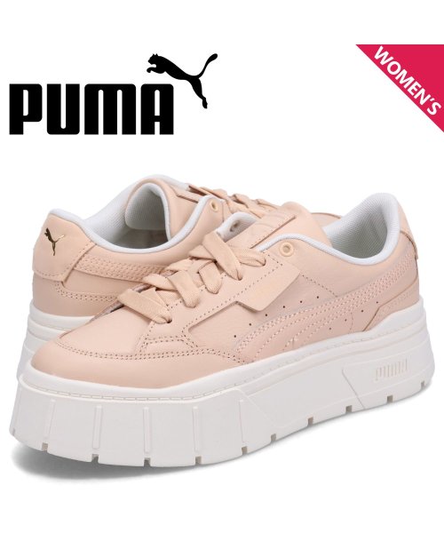 PUMA プーマ スニーカー メイズ スタック ソフト ウィメンズ レディース 厚底 MAYZE STACK SOFT WMNS ピンク 391083－02