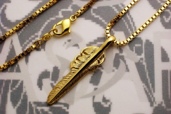 KAZEKIRI FEATHER　PENDANT【BASARA】