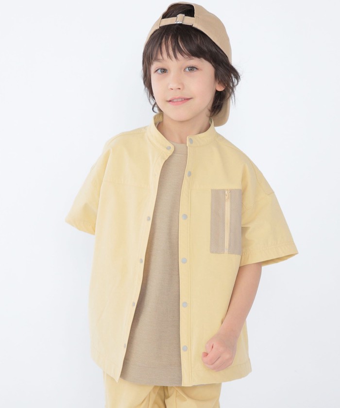 シップスキッズ/SHIPS KIDS:100～130cm /〈UVカット/吸水速乾〉ナイロン ドラ･･･