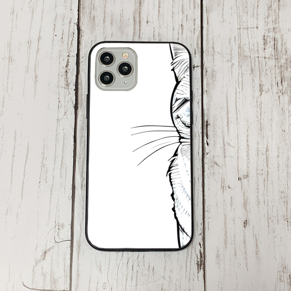 iphoneケース4-5-44 iphone 強化ガラス 猫・ねこ・ネコちゃん 箱19 かわいい アイフォン iface