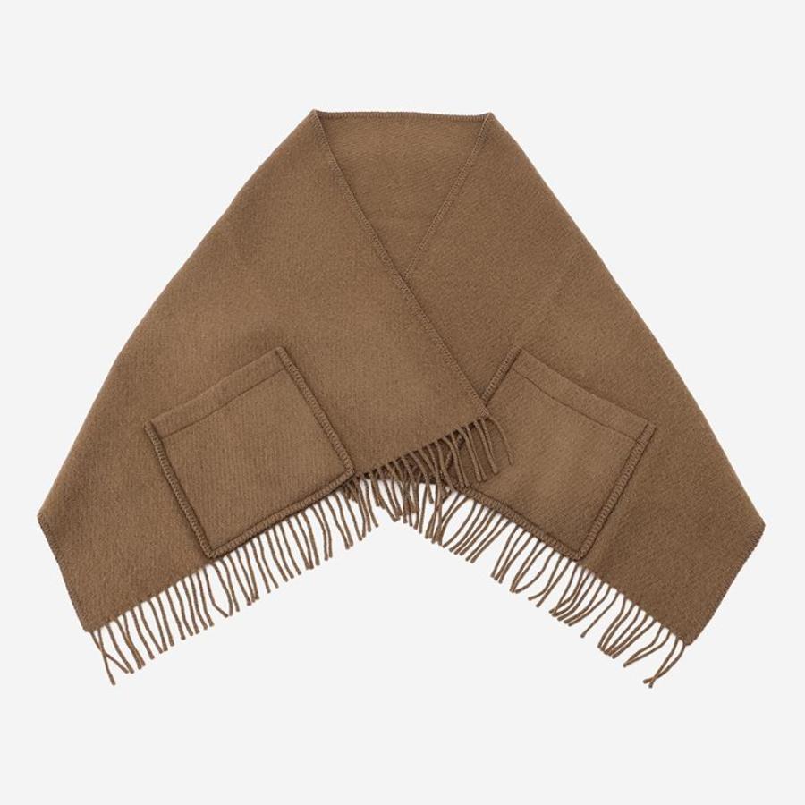 LAPUAN KANKURIT | UNI pocket shawl mocca