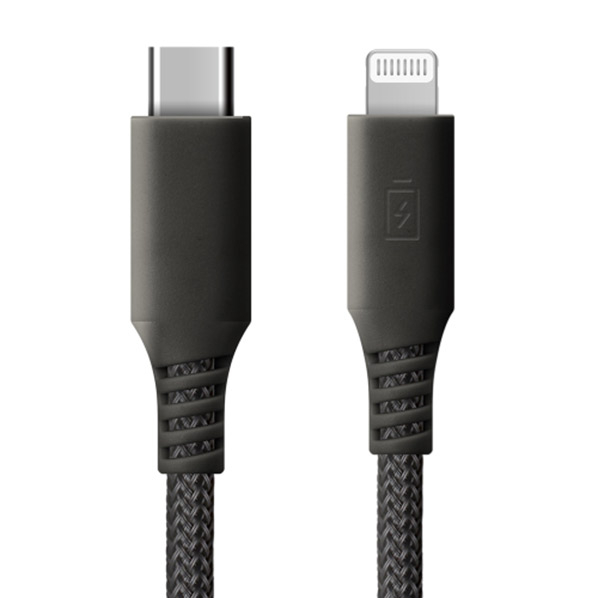 PGA USB Type-C for Lightning USBケーブル 1m タフ ブラック PG-LCC10M05BK