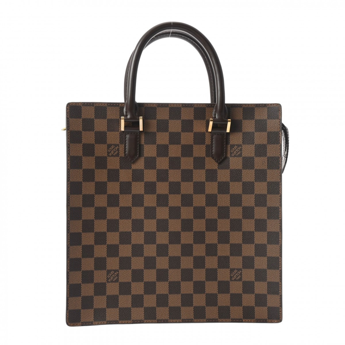 LOUIS VUITTON ルイヴィトン ダミエ ヴェニス PM ブラウン N51145 レディース ダミエキャンバス トートバッグ Aランク 中古 