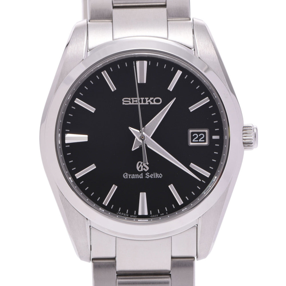 SEIKO セイコー グランドセイコー SBGX061 メンズ SS 腕時計 クオーツ 黒文字盤 Aランク 中古 