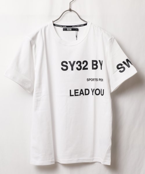 【73】【12231J】【it】【SY32 by SWEET YEARS】AROUND LOGO TEE