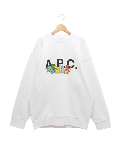 アーペーセー スウェット ポケモン ホワイト メンズ APC COGVF H27856 AAB