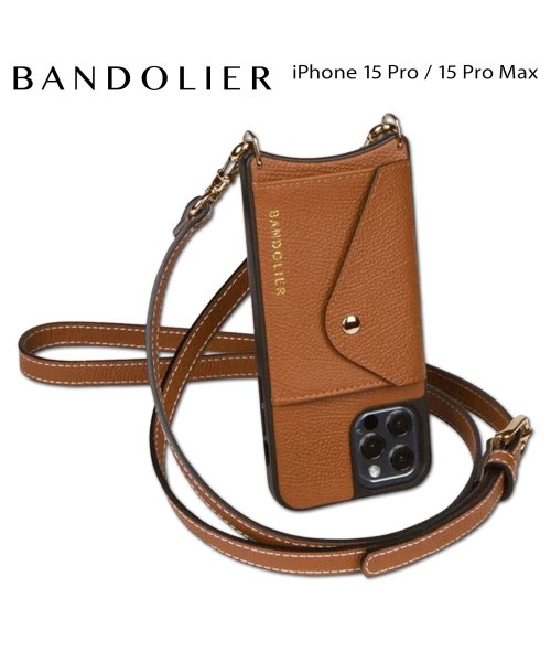 BANDOLIER バンドリヤー iPhone 15Pro iPhone 15 Pro Max スマホケース スマホショルダー 携帯 アイフォン メンズ レディ