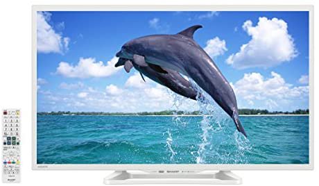 シャープ 32V型 液晶 テレビ AQUOS LC-32W25-W ハイビジョン 外付HDD録画対応 2015年モデル【中古品】