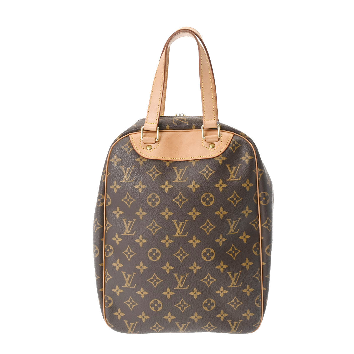 LOUIS VUITTON ルイヴィトン モノグラム エクスキュルシオン ブラウン M41450 ユニセックス モノグラムキャンバス ハンドバッグ Bランク 中古 