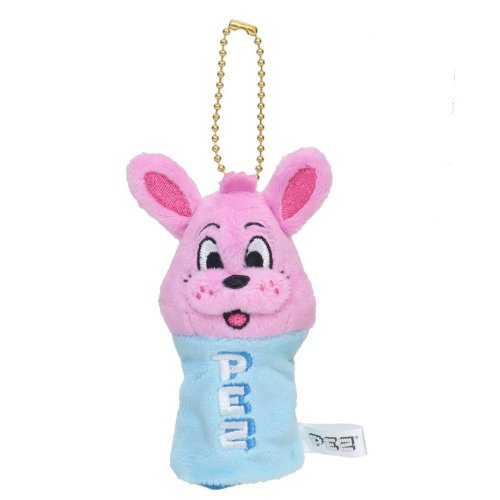 PEZ マスコット キャラパペキーホルダー RABBIT カミオジャパン プレゼント キャラクター グッズ