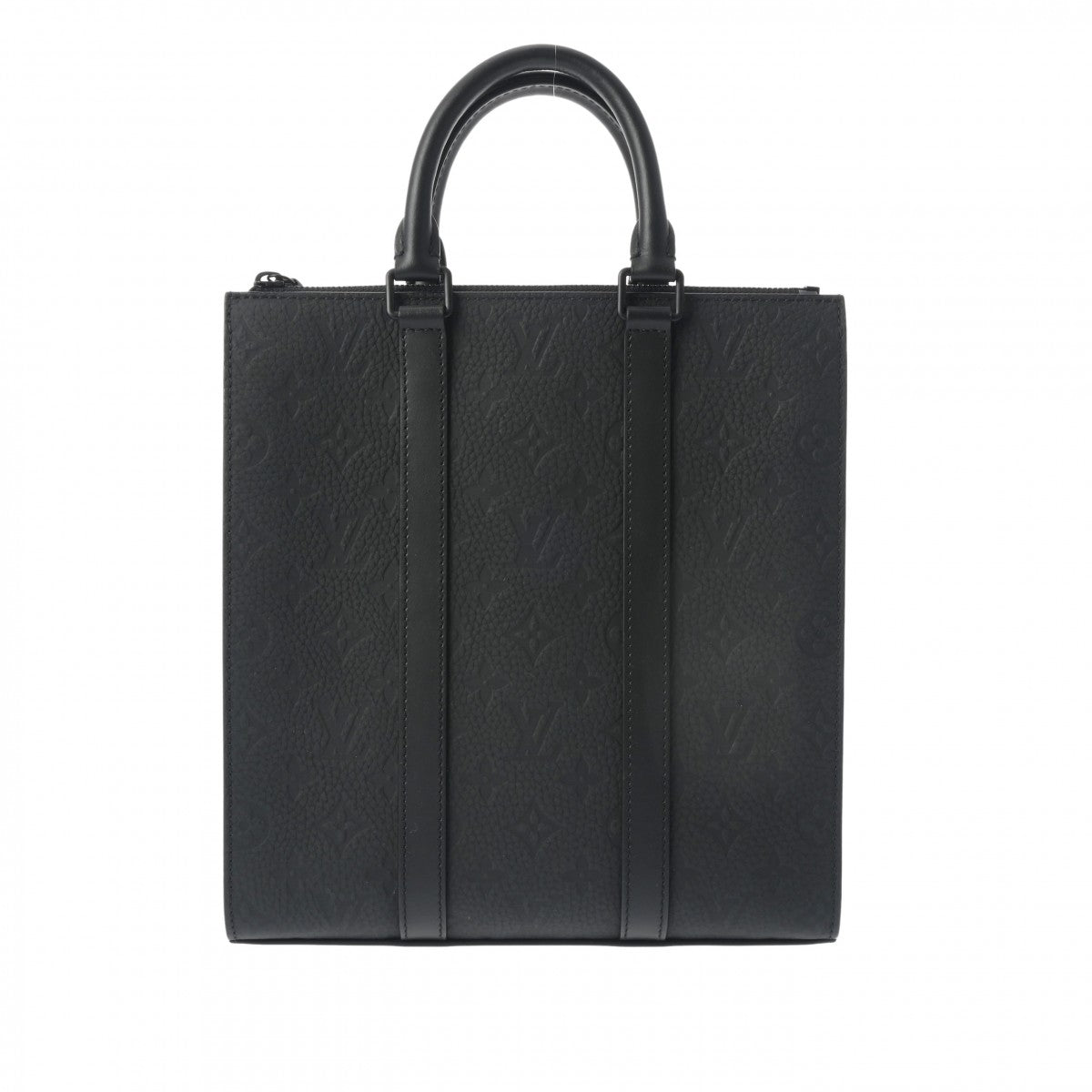 LOUIS VUITTON ルイヴィトン モノグラム サックプラクロス 2WAY 黒 M21884 ユニセックス トリヨンレザー ハンドバッグ Aランク 中古 