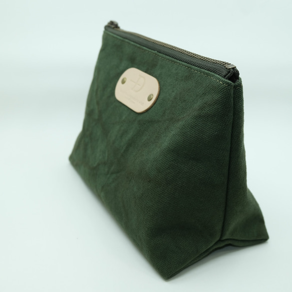 gusset poach M　green