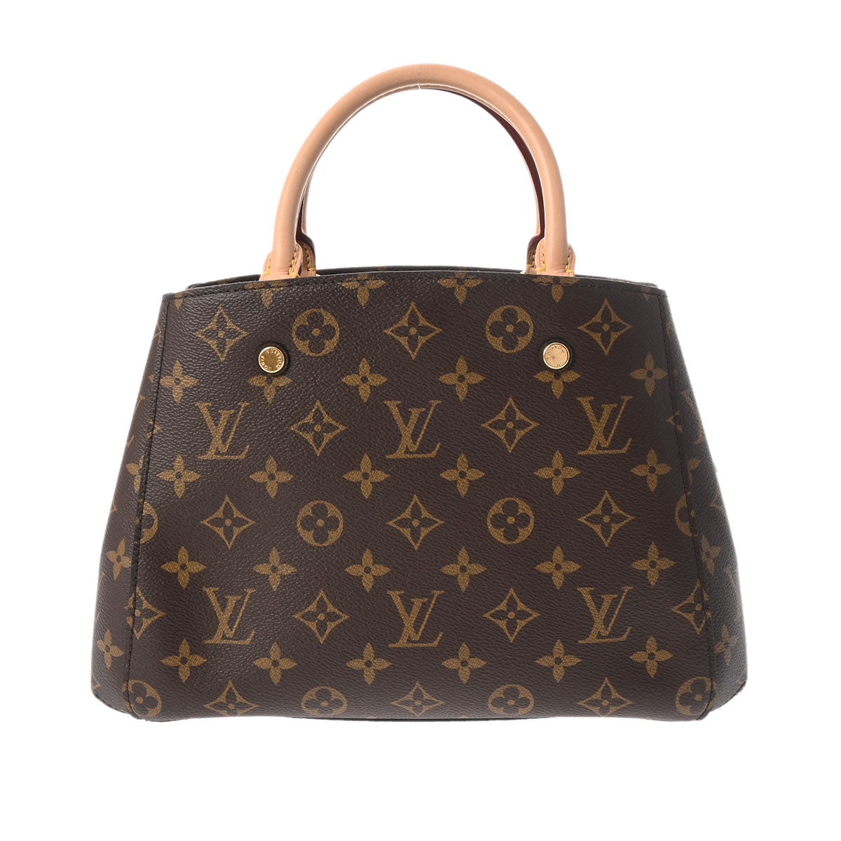 LOUIS VUITTON ルイヴィトン モノグラム モンテーニュ BB 2WAY ブラウン M41055 レディース モノグラムキャンバス ハンドバッグ Aランク 中古 