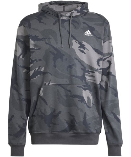 adidas アディダス M ESS BL CAMO スウェットフーディ KNR04