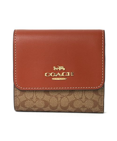 COACH コーチ アウトレット 3つ折り財布 CF369 IMS4L