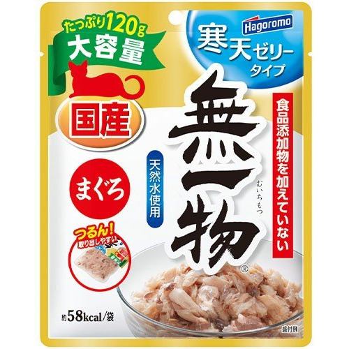 はごろもフーズ 無一物パウチ寒天ゼリーまぐろ 120g