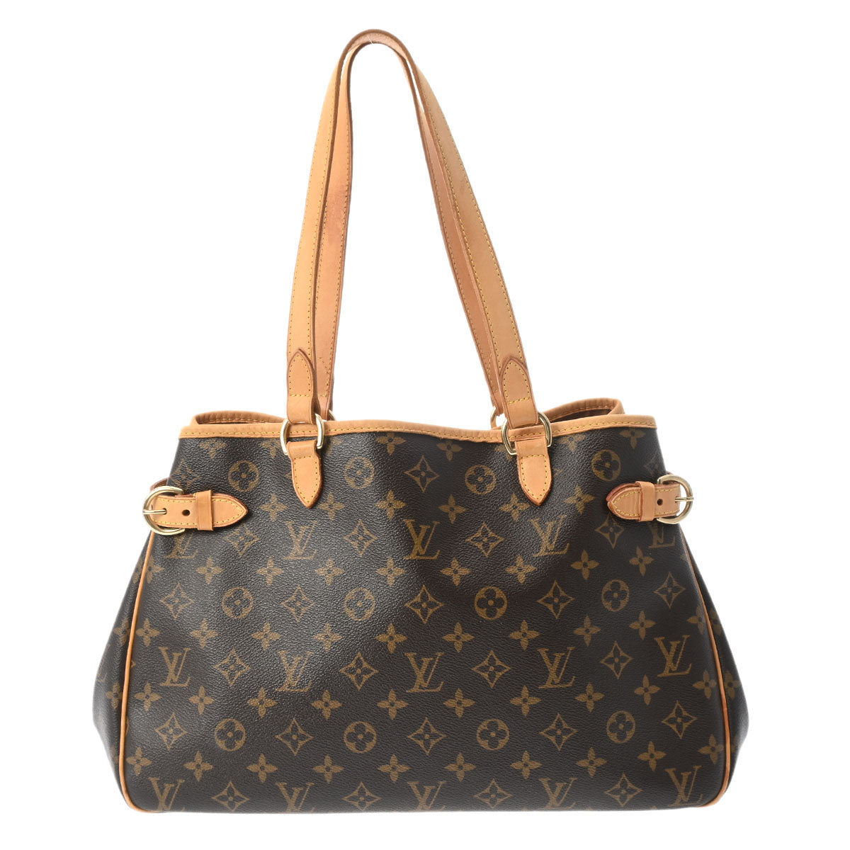 LOUIS VUITTON ルイヴィトン モノグラム バティニョール オリゾンタル ブラウン M51154 レディース モノグラムキャンバス トートバッグ Bランク 中古 