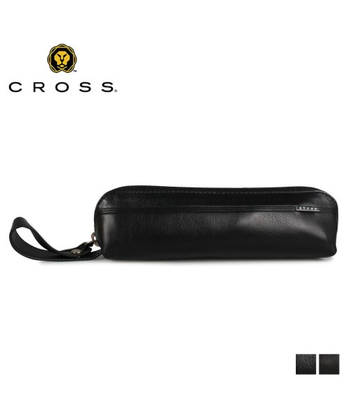 クロス CROSS ペンケース 筆箱 筆入れ メンズ CENYURY PEN CASE ブラック ブラウン 黒 AC－998182