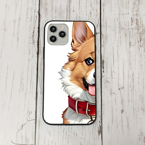 iphoneケース3-1-19 iphone 強化ガラス 犬・いぬ・ワンちゃん 箱13 かわいい アイフォン iface