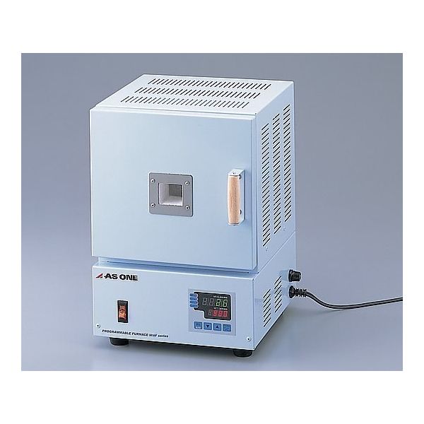 アズワン 窓付きプログラム電気炉 120×150×100mm 出荷前点検検査書付 MMF-1W 1台 1-8991-01-22（直送品）