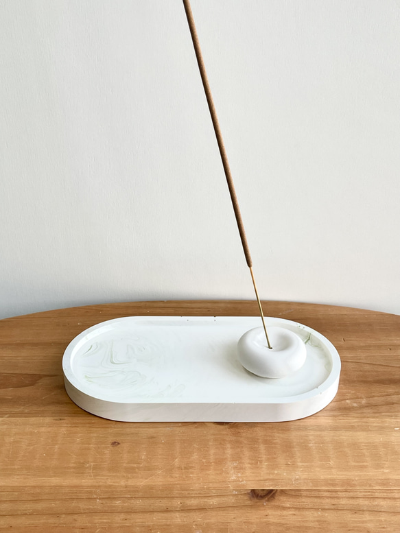 ovaltray incense holder