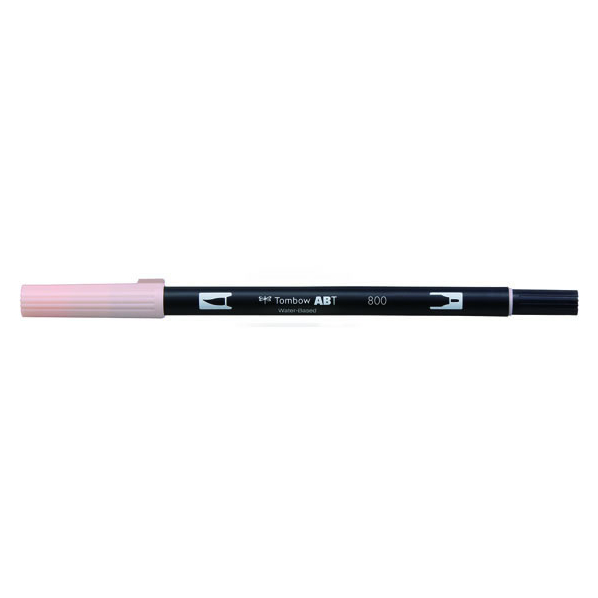 トンボ鉛筆 デュアルブラッシュペン ABT Baby Pink F040074-AB-T800