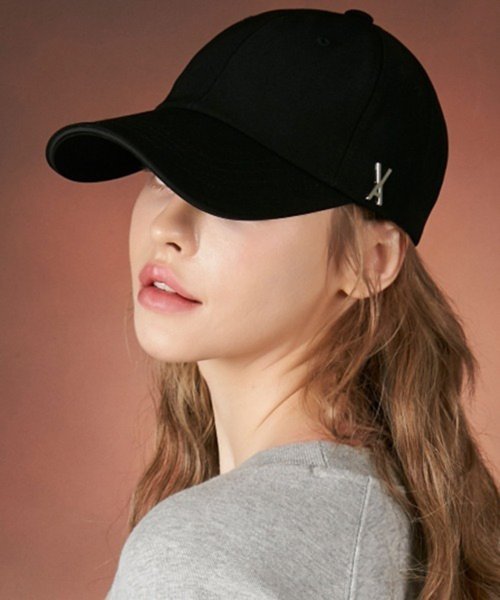 【Varzar / バザール】Silver stud over fit ball cap キャップ 帽子