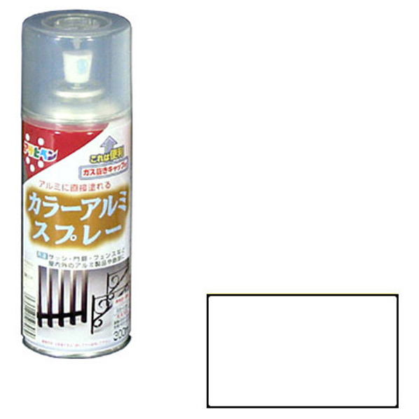 アサヒペン カラーアルミスプレー 300ml クリヤ AP9010642