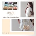 bijou tile shoulder bag(MILK)