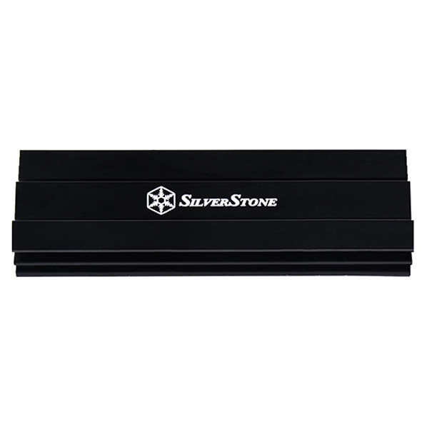 SilverStone 放熱パッド付M.2 SSD用ヒートシンク ブラック SST-TP02-M2