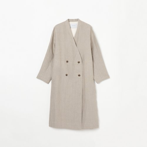 DUNGAREES LINEN LONG COAT