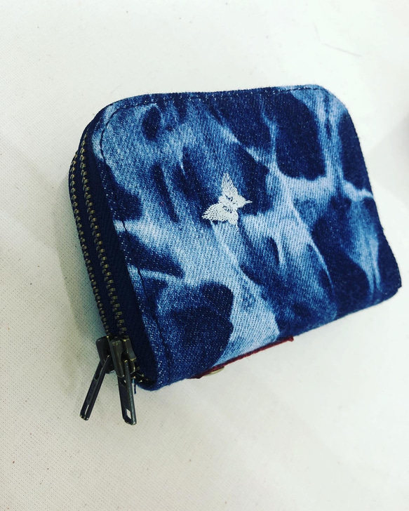 オーガニック Denim Pouch