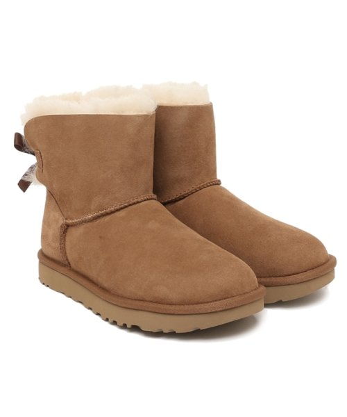 アグ ブーツ ミニ ベイリー ボウ ブラウン レディース UGG 1016501 CHE