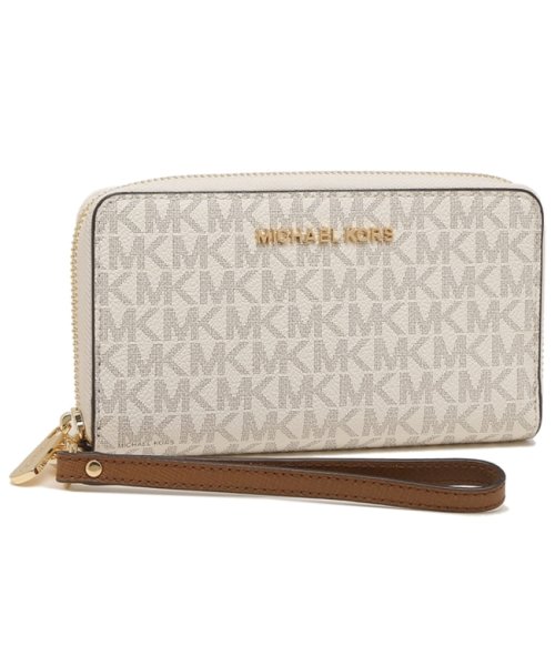 マイケルコース 財布 アウトレット レディース MICHAEL KORS 35F8GTVW9B VANILLA ホワイト