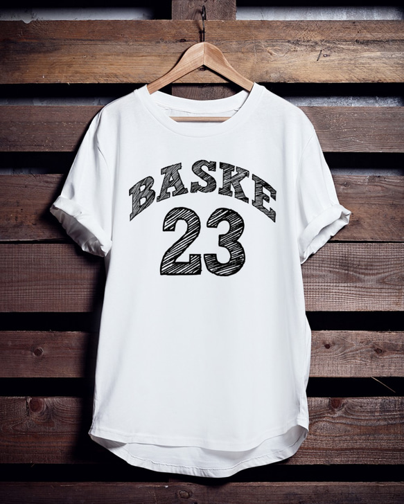 バスケTシャツ「BASKE23」