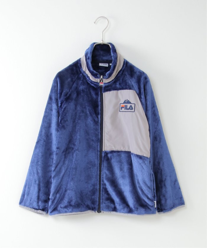 イッカ　キッズ/FILA フィラ フリース胸ポケジャケット（130〜160cm）