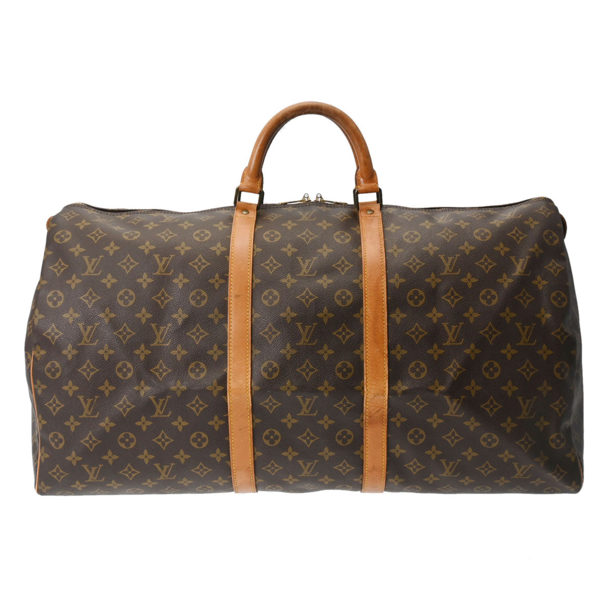 LOUIS VUITTON ルイヴィトン モノグラム キーポル 60 ブラウン M41422 ユニセックス モノグラムキャンバス ボストンバッグ Bランク 中古 